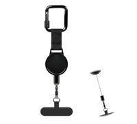 NlsqEU Protezione antifurto per cellulare per esterni, estensibile, fusibile per cellulare, gancio retrattile, cinturino per telefono cellulare, cinturino per cellulare, cinturino per cellulare, per