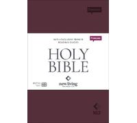 NLT Holy Bible, Premier Edition, Burgundy Flexiback, Debossed Detail (Tascabile)