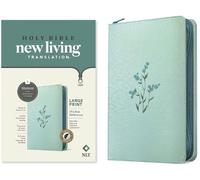 NLT Large Print Thinline Reference Zipper Bible