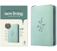 NLT Large Print Thinline Reference Zipper Bible