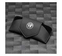 nlwopf Auto Porta Occhiali, per Alfa Romeo Giulia Stelvio Giulietta 159 147 156 166 Portaocchiali Parasole,Porta Occhiali da Sole Visiera Parasole Auto,Clip per Occhiali da Auto,B