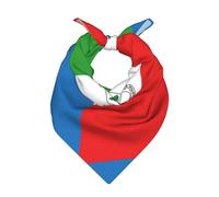 NLWQEKV Bandiera della Guinea Equatoriale. Sciarpa quadrata stampata, scaldacollo, adatta per la spiaggia, il ciclismo, i viaggi, scialle sportivo morbido.