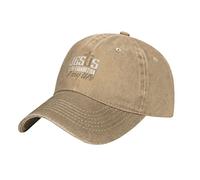 NLWQEKV Berretto da Baseball Originale a Basso Profilo Christian Jesus è Il fondamento della mia Vita Cappello da Uomo e da Donna per papà Nero