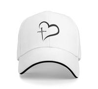 NLWQEKV Cappellino da Baseball Team Jesus Lifetime Member per Uomo e Donna
