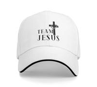 NLWQEKV Cappellino da Baseball Team Jesus Lifetime Member per Uomo e Donna