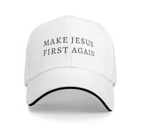 NLWQEKV Cappellino da Baseball Team Jesus Lifetime Member per Uomo e Donna