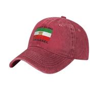 NLWQEKV Cappello da Golf in Cotone Stile retrò Lavato I'mDying for Israel, Nero