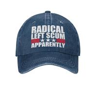NLWQEKV Cappello da Uomo della feccia di Sinistra radicale Cappellini da Baseball della feccia di Sinistra radicale A Quanto pare la feccia di Sinistra radicale