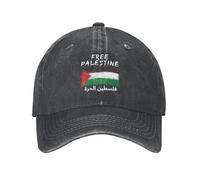 NLWQEKV Cappello palestinese Gratuito I Stand con Cappello da Camionista palestinese Pregate per la Palestina Berretto da Baseball Forte per Uomo Donna