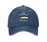 NLWQEKV Cappello palestinese Gratuito I Stand con Cappello da Camionista palestinese Pregate per la Palestina Berretto da Baseball Forte per Uomo Donna