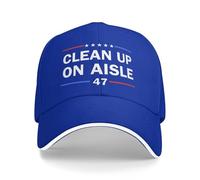 NLWQEKV Clean Up On Aisle 47 Hat 8647Cap per Uomo e Donna