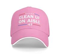 NLWQEKV Clean Up On Aisle 47 Hat 8647Cap per Uomo e Donna
