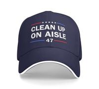 NLWQEKV Clean Up On Aisle 47 Hat 8647Cap per Uomo e Donna