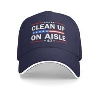 NLWQEKV Clean Up On Aisle 47 Hat 8647Cap per Uomo e Donna