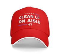 NLWQEKV Clean Up On Aisle 47 Hat 8647Cap per Uomo e Donna