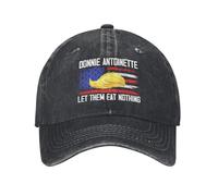 NLWQEKV Donnie Antoinette Let Them Eat Nothing Hats Subtle Fdt Retro cap