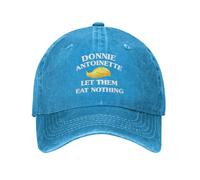 NLWQEKV Donnie Antoinette Let Them Eat Nothing Hats Subtle Fdt Retro cap