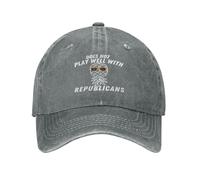 NLWQEKV Il Cappello DoesPlays Well with Republicans Anti-47 Retro cap
