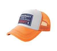 NLWQEKV La democrazia è Uno spettatore Sport Trucker Cappello Mesh cap