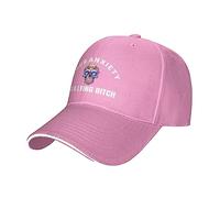 NLWQEKV La Tua ansia è Una Cagna bugiarda Cappello da papà in difficoltà Berretti da Baseball per Uomo Cappellini da Baseball Regolabili in Denim Lavato Grafico