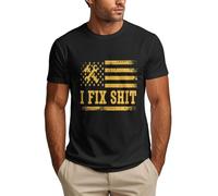 NLWQEKV Maglietta da Uomo I Fix Shit Shirts That's What I Do