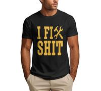 NLWQEKV Maglietta da Uomo I Fix Shit Shirts That's What I Do