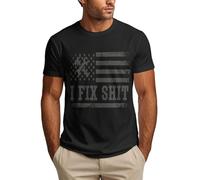 NLWQEKV Maglietta da Uomo I Fix Shit Shirts That's What I Do