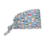 NLWQEKV Muñeco de Nieve con Gorro de Trabajo Ajustable