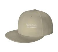 NLWQEKV Noi Il Popolo Siamo incazzati Cappello Classico con Visiera Piatta e Tesa Regolabile, Berretto da Baseball Alto