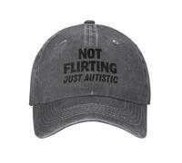 NLWQEKV Non STO flirtando, Solo Cappelli autistici per Uomo e Donna, Berretto di Cotone