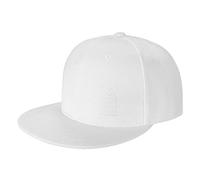 NLWQEKV Piramide Illuminati Non fidarti di Nessuno Visiera Piatta Cappello Classico con Tesa Regolabile Berretto da Baseball Alto