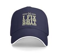 NLWQEKV Riparo Le Cose, Cappellino da Baseball, ecco Cosa Faccio