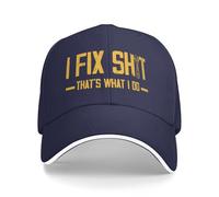 NLWQEKV Riparo Le Cose, Cappellino da Baseball, ecco Cosa Faccio