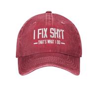 NLWQEKV Riparo Le stronzate, Cappello di Jeans, ecco Cosa Faccio