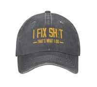 NLWQEKV Riparo Le stronzate, Cappello di Jeans, ecco Cosa Faccio