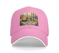 NLWQEKV Segui la ParolaIl Cappello da greggeCappellino da Baseball Cristiano Occidentale