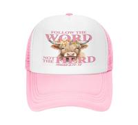 NLWQEKV Segui la ParolaThe Herd Trucker Hat Western Christian Mesh cap