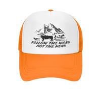 NLWQEKV Segui la ParolaThe Herd Trucker Hat Western Christian Mesh cap