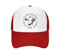 NLWQEKV Segui la ParolaThe Herd Trucker Hat Western Christian Mesh cap
