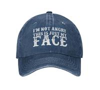 NLWQEKV Sono Arrabbiato, Questo è Solo Il Mio Cappello per Il Viso da Donna, Cappello da papà, Cappelli Fantastici