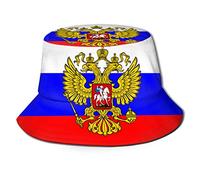 NLWQEKV Stemma della Russia Bandiera della Russia Cappello Cappello da Pescatore Cappello da Pescatore Cappello Estivo
