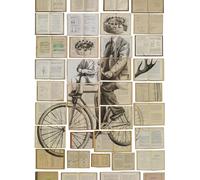 NLXL Carta da parati EKA-03 Bibliotheca - EKA-03