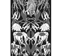 NLXL Carta da parati JOB-06 Withered Flowers Black - JOB-06