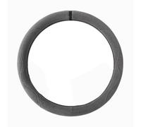 NLXZHJ Coprivolante Auto per Bugatti Bolide Chiron Chiron Pur Sport Chiron Sport, Custodia Volante Pelle Copertura, Traspirante e Antiscivolo Accessori Auto Interno,O-Grey