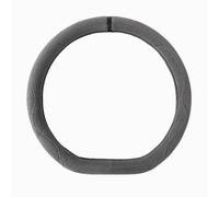 NLXZHJ Coprivolante Auto per Bugatti Chiron Super Sport 300+ Divo, Custodia Volante Pelle Copertura, Traspirante e Antiscivolo Accessori Auto Interno,D-Grey