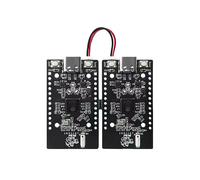 NM-Bot-Chain NMMiner Lucky BTC Solo Lottery Miner 120KH/S Higher Nerdminer V2 ESP32S3 Chain One By One Low Power 2 Pezzi