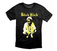 NM52SER Slick Rick The Ruler Old School Hip Hop T Shirt Black