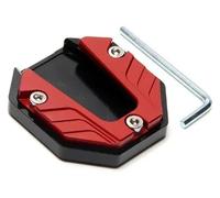NMAOD Motocicletta Treppiede Laterale Sedile Cavalletto Estensore Piede Estensione del cavalletto Laterale Piastra del poggiapiedi Tutore for Gamba modificato for Bici