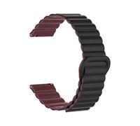 NMASDUYPU Cinturino ad anello da 20 mm e 22 mm for GTS4/2/3/3pro/GTS2 Mini/GTR 4 42 mm/47 mm/GTR2/2e/stratos, cinturino da polso Bip(17.Black and red,20mm watch band)
