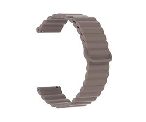 NMASDUYPU Cinturino ad anello da 20 mm e 22 mm for GTS4/2/3/3pro/GTS2 Mini/GTR 4 42 mm/47 mm/GTR2/2e/stratos, cinturino da polso Bip(30.Chocolate,22mm watch band)